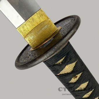 фото — японский меч «катана дзюмё». период эдо (1603 — 1867 гг.)